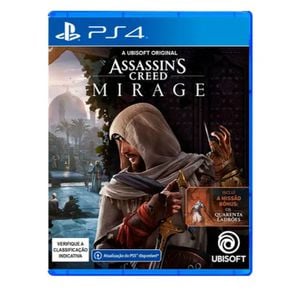 Jogo Assassin's Creed Mirage, PS4 - Ubisoft