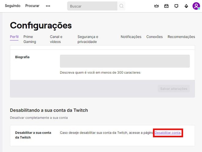 Como vincular conta da  Prime com a Twitch - Canaltech