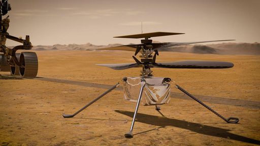 Helicóptero Ingenuity é homenageado com prêmio da Aviation Week Network
