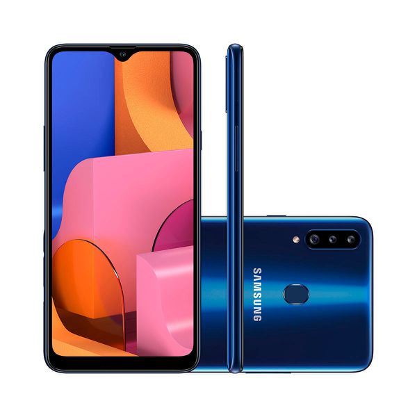 Smartphone Samsung Galaxy A20s - 32GB - Azul [NO BOLETO]
