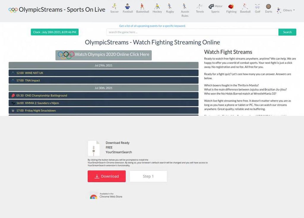 Olímpiadas | Sites falsos de streaming foram maior ameaça contra espectadores