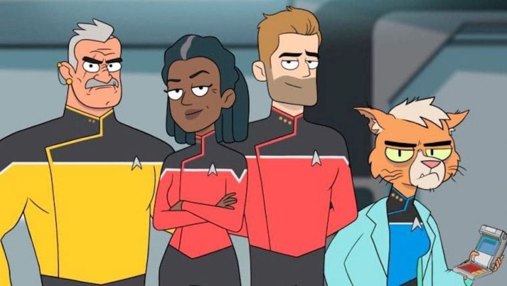 Os personagens principais de Star Trek Lower Decks (Imagem: Reprodução/CBS)