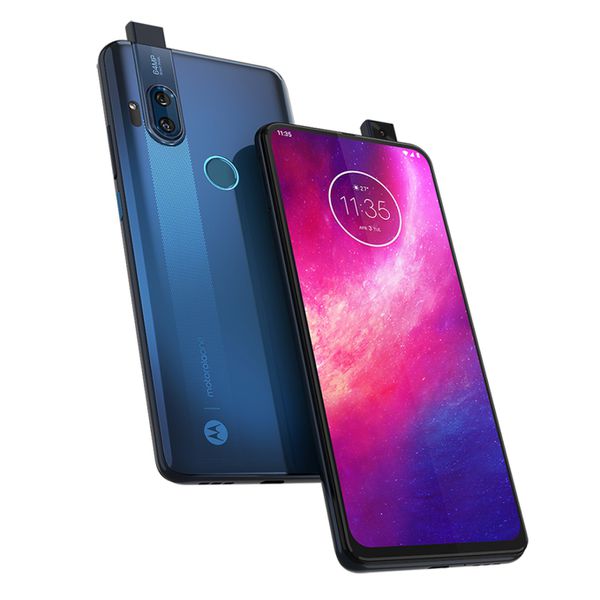 Smartphone Motorola One Hyper Azul Oceano, com Tela de 6,5”, 4G, 128 GB e Câmera Dupla de 64MP + 8MP - XT2027-1
