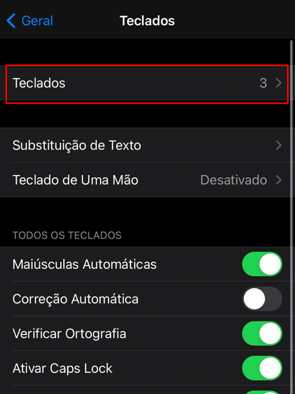 Visualize as versões instaladas no celular (Imagem: André Magalhães/Captura de tela)