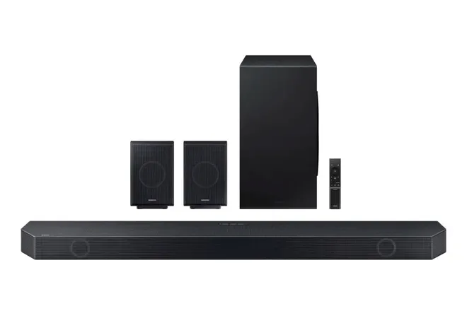 Soundbar pode atuar em conjunto com som da TV (Imagem: Divulgação/Samsung)