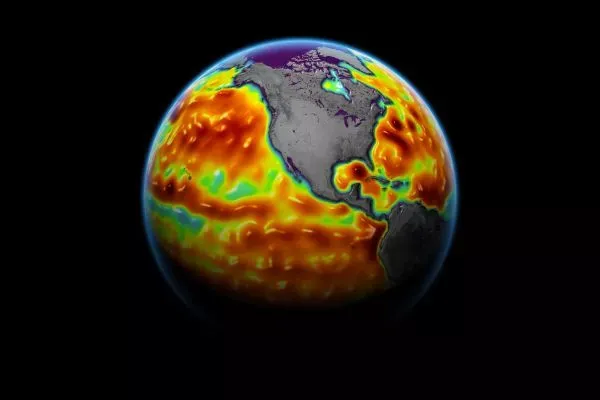 O aumento do nível do mar também é esperado para outras costas do planeta (Imagem: Reprodução/NASA/Joshua Stevens)