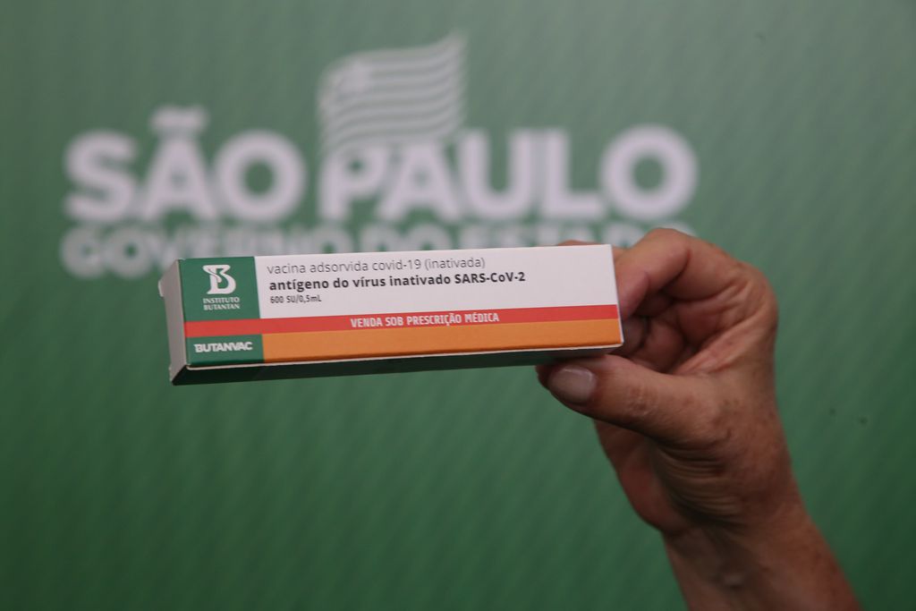 Anvisa aguarda dados para liberar testes em humanos da vacina ButanVac contra a COVID-19 (Imagem: Reprodução/Divulgação/Governo do Estado de São Paulo)