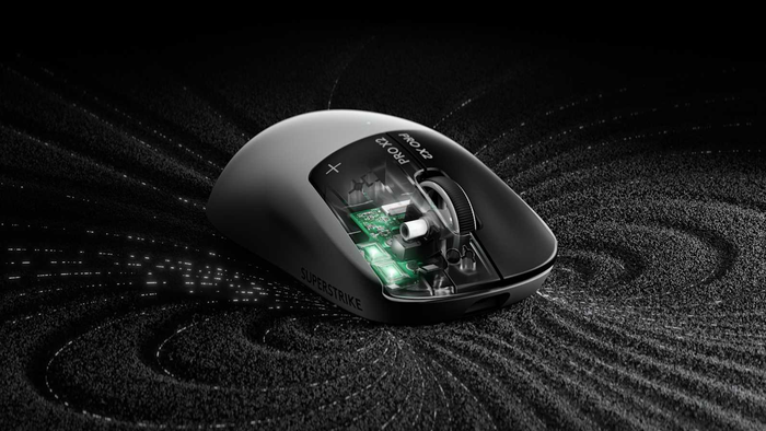 Novo mouse gamer Logitech Pro X 2 Superstrike traz cliques sem contato físico