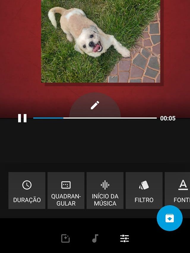 Edite seu vídeo para o IGTV com música usando o Quik (Captura de tela: Ariane Velasco)