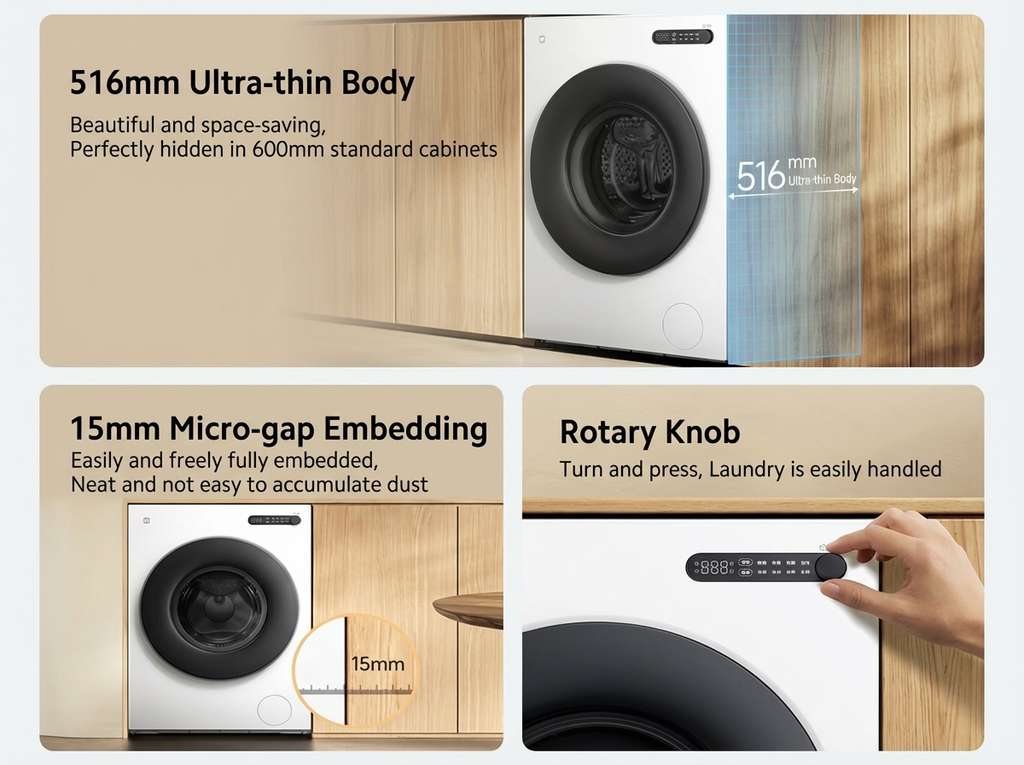 Máquina de lavar ultra-fina Xiaomi