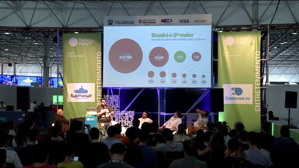 Campus Party: TV e streaming Campus Party: TV e streaming