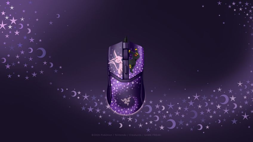 Periféricos Razer com Pokémon