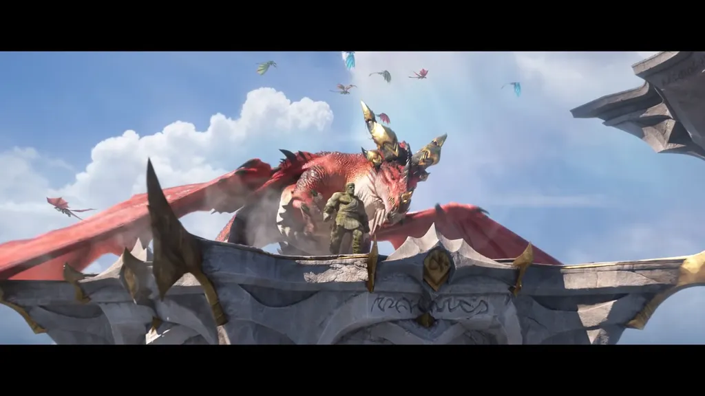 Os dragões são o destaque da próxima expansão de World of Warcraft. (Imagem: Reprodução/Blizzard)