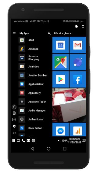 Deixe o seu Android com a cara do Windows 10 com o FeelUI Launcher