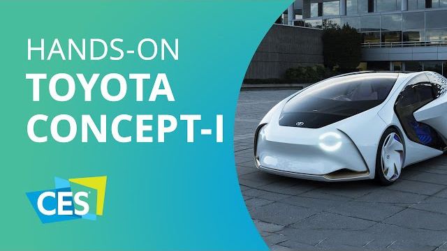 Toyota apresenta o Concept-i,  carro que quer ser "seu melhor amigo" [CES 2017]