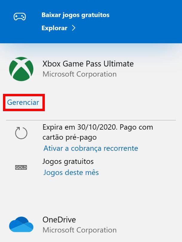 Como cancelar a assinatura do Xbox Game Pass 