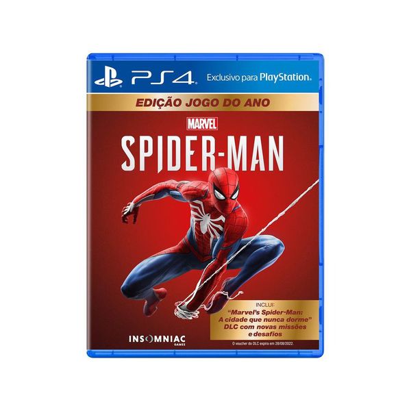 Jogo Marvel's Spider-Man GOTY Edition - PS4