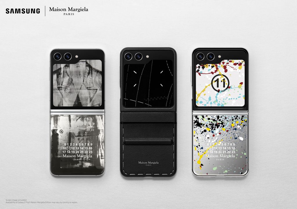 Galaxy Z Flip 5 em edição teve seu visual oficializado (Imagem: Divulgação/Samsung)