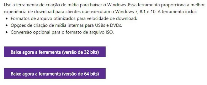 Disco de recuperação Windows 10