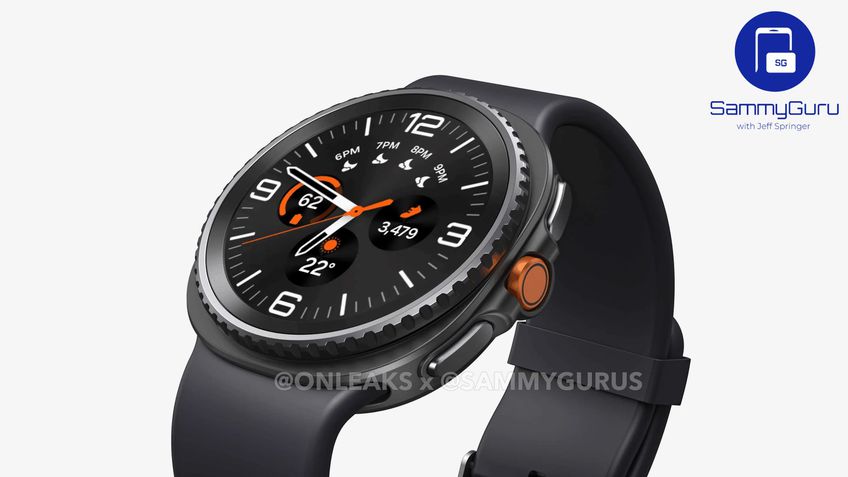Renderizações do Galaxy Watch 8 Classic