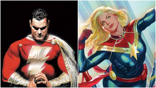 Por que dois personagens tinham o mesmo nome de Capitão Marvel?
