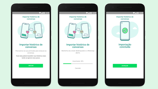 Como transferir conversa do WhatsApp do Android para iPhone