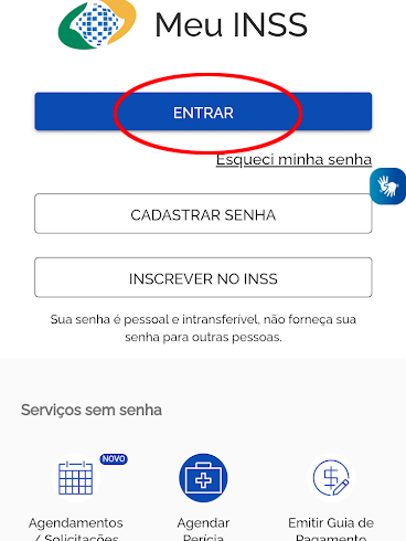 Acesse o portal (Imagem: André Magalhães/Captura de tela))