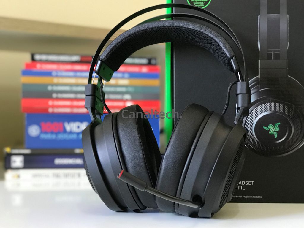 Razer Nari é a nova oferta da marca para jogadores que buscam qualidade e estilo num headset sem fio