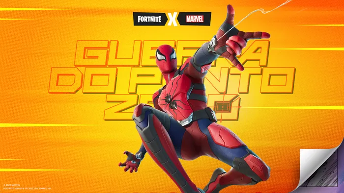 Fortnite revela pores and skin inédita do Homem-Aranha