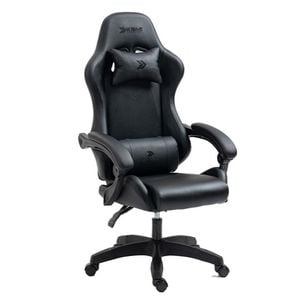 Cadeira Gamer KBM! GAMING CG200, Preto - Pistão Classe 3, Almofadas cabeça e lombar | CUPOM