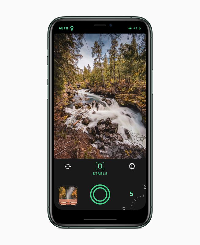 Spectre Camera, melhor app para iPhone de 2019 (Imagem: Apple)