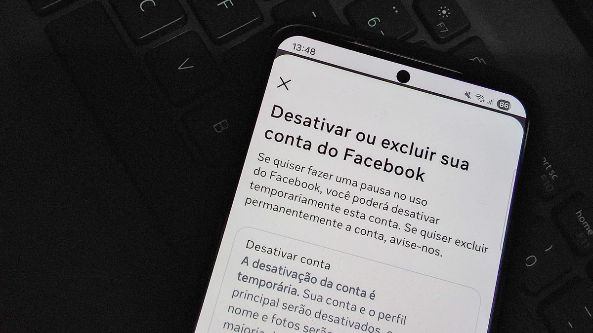 Como desativar o Facebook temporariamente