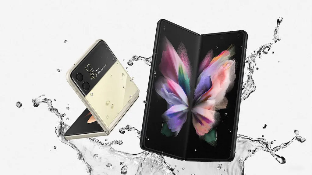 Celulares dobráveis devem manter taxa de crescimento das telas dos smartphones graças aos tamanhos variáveis dos painéis em estado de tablet (Imagem: Reprodução/Samsung)