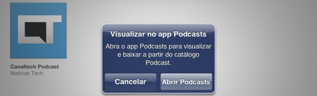 Podcast Canaltech iPad