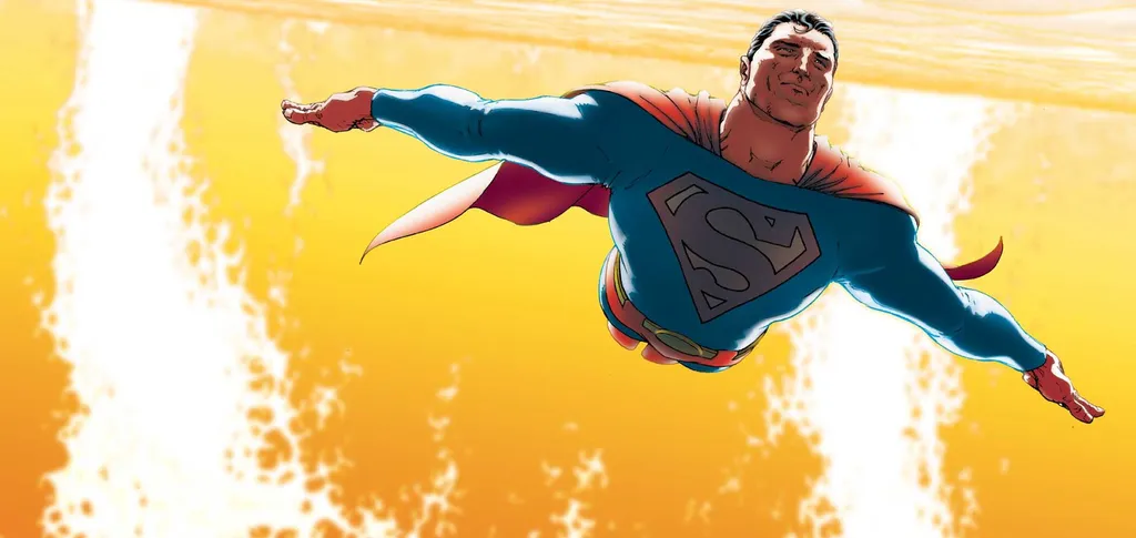 Referências à HQ Grandes Astros Superman mostram bem o tom que Gunn quer levar para o filme (Imagem: Reprodução/DC Comics)