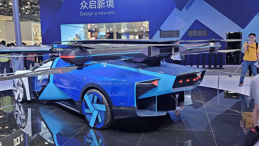 Carro voador Xpeng (Salão de Pequim 2024)