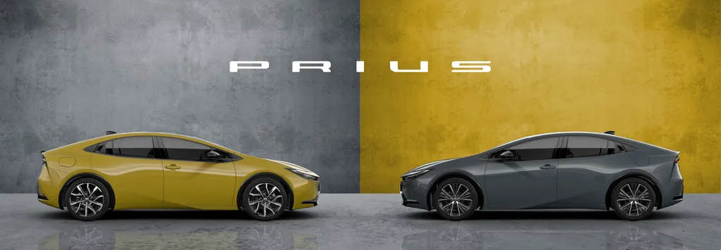 Nova geração do Toyota Prius é a mais bonita já criada para o carro híbrido (Imagem: Divulgação/Toyota)