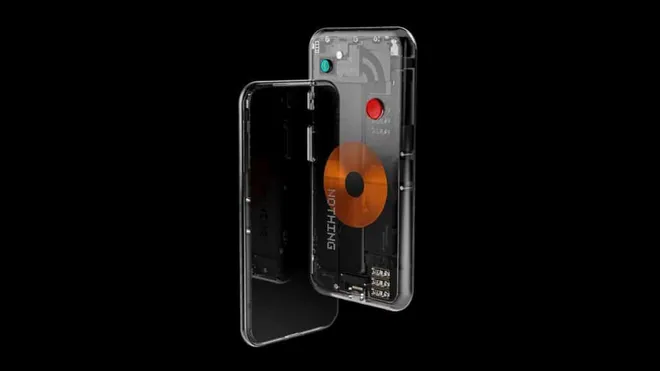 Nothing Phone (1) poderá trazer peças transparentes (Imagem: Yanko Design)