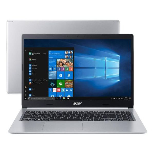 Notebook Acer A515-54-59BU Intel Core i5 8GB - 256GB SSD 15,6” LED Full HD IPS Windows 10 [APP + CLIENTE OURO]