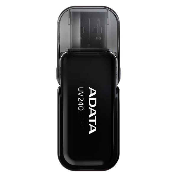 Pen Drive Adata UV240, 32GB, USB 2.0, Preto - AUV240-32G-RBK