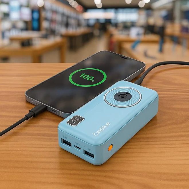 power bank carregador portátil basike