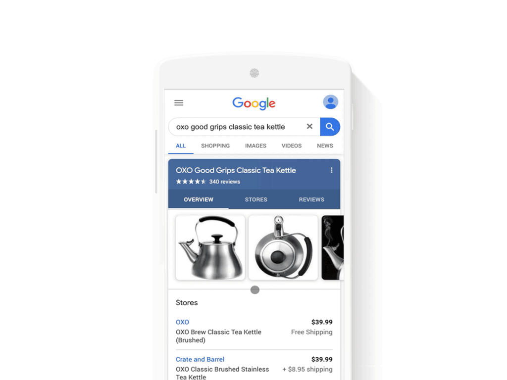 Google não vai mais cobrar lojistas por anúncio de produtos na busca