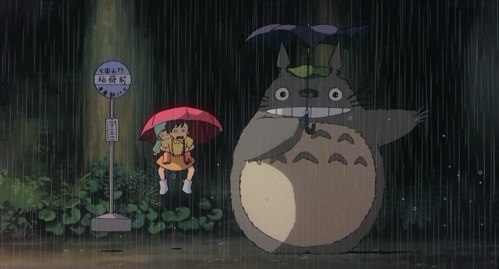 Meu Amigo Totoro, um dos mais famosos longas do estúdio disponível na Netflix (Imagem: Studios Ghibli)