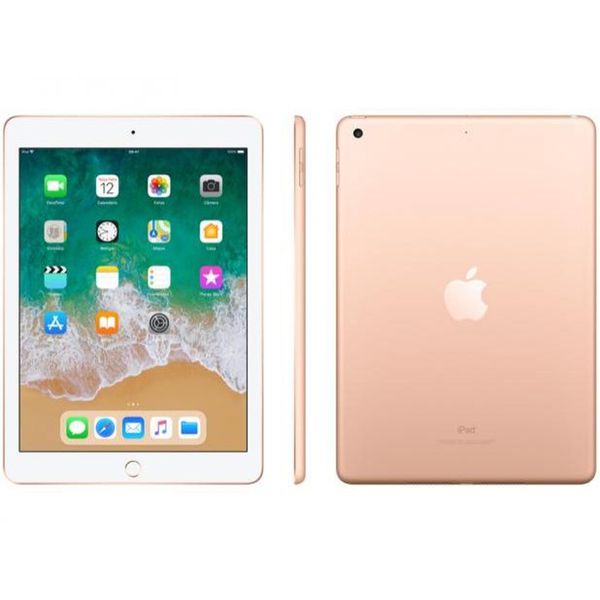 iPad 6 Apple 32GB Dourado Tela 9.7” Retina - Proc. Chip A10 Câm. 8MP + Frontal iOS 11 Touch ID Dourado