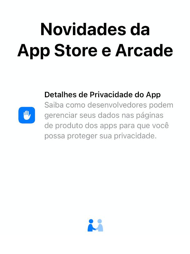A App Store ganhou uma seção que inclui um resumo de recursos que os apps oferecem (Captura de tela: Bruno Salutes/Canaltech)