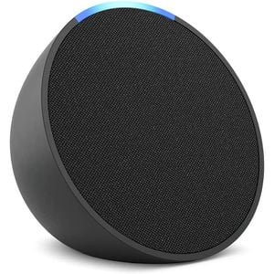 Echo Pop | Smart speaker compacto com som envolvente e Alexa Cor Preta | PIX + CUPOM + AMAZON PRIME