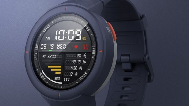 Xiaomi lança novo smartwatch Amazfit Verge