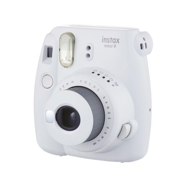 Câmera Instantânea Fujifilm Instax Mini 9 - Branco Gelo [APP + CLIENTE OURO]