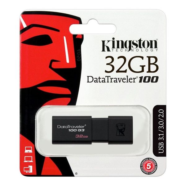 Pendrive Datatraveler 100G3 32Gb Kingston