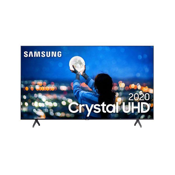 Samsung SmartTV Crystal UHD TU7020 4K 2020 58", Visual Livre de Cabos, Bluetooth, Processador Crystal 4K [CUPOM]